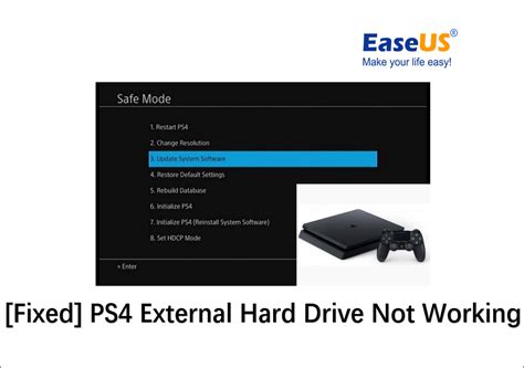 how to run ps4 hard drive test|ps4 hard drive not working.